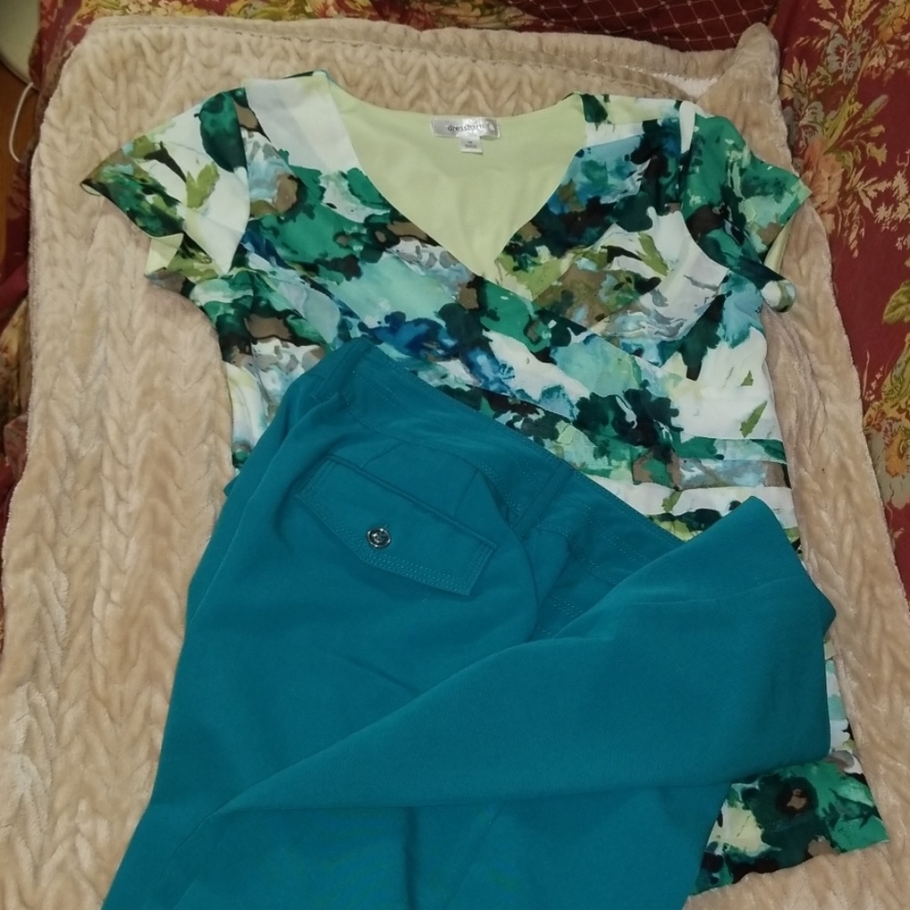 Dress Barn Slacks and Top